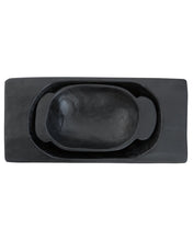 Load image into Gallery viewer, Black Vintage Dough Bowl