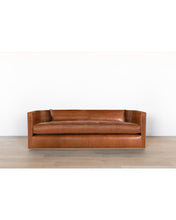 Load image into Gallery viewer, Reese Curved Leather Sofa
