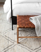 Load image into Gallery viewer, Alfie Woven Leather Bench