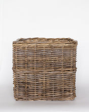Load image into Gallery viewer, Square Rattan Basket