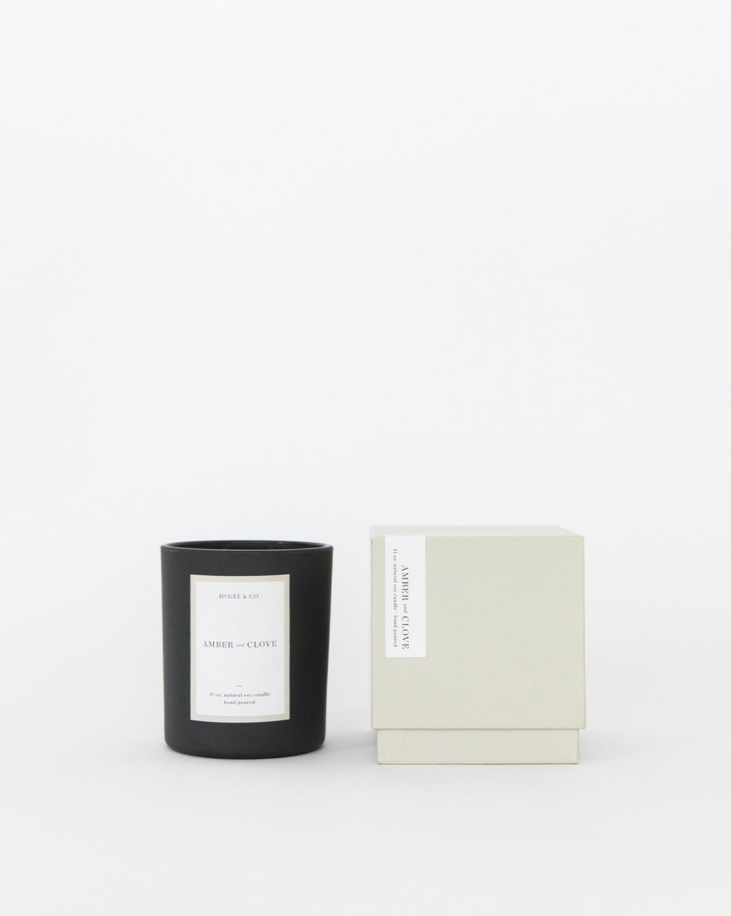 Amber + Clove Candle