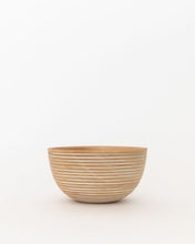 Load image into Gallery viewer, Wooden Striped Bowl
