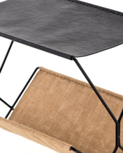 Load image into Gallery viewer, Natural Hemp Magazine Rack

