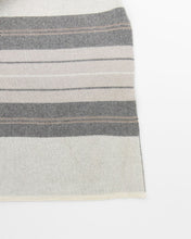 Load image into Gallery viewer, Ivory &amp; Gray Plaid Throw
