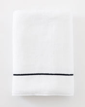 Load image into Gallery viewer, Navy Striped Bath Collection
