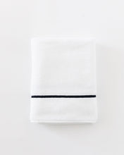Load image into Gallery viewer, Navy Striped Bath Collection
