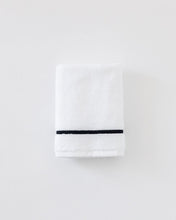 Load image into Gallery viewer, Navy Striped Bath Collection
