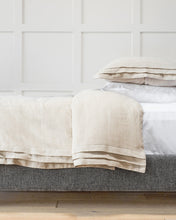 Load image into Gallery viewer, Pleated Linen Sham
