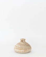 Load image into Gallery viewer, Round Wood Vase
