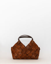 Load image into Gallery viewer, Seagrass &amp; Leather Basket
