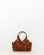 Load image into Gallery viewer, Seagrass &amp; Leather Basket
