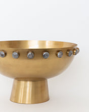 Load image into Gallery viewer, Stone &amp; Brass Bowl
