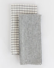 Load image into Gallery viewer, Thin Stripe Linen Hand Towel
