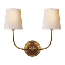 Load image into Gallery viewer, Vendome Double Sconce
