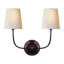 Load image into Gallery viewer, Vendome Double Sconce
