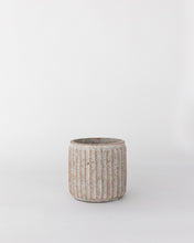 Load image into Gallery viewer, Whitewashed Ridge Pots
