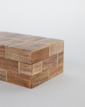 Load image into Gallery viewer, Wood &amp; Brass Box
