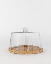 Load image into Gallery viewer, Woven Cane Pastry Cloche
