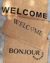 Load image into Gallery viewer, Welcome Edge Doormat
